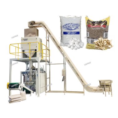 15kg pelet kayu vffs tas mbentuk ngisi mesin sealing bagging