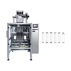 Otomatis Multi Lane Sachet Stick Powder Packing Machine kanggo Kopi, Susu
