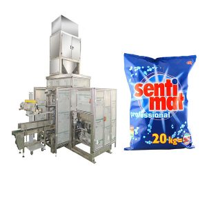 Otomatis Premade Big Bag Packing Mesin Detergent Powder Open-mouth Bagger