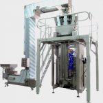 Mesin Kemasan Kotak Kotak Otomatis kanthi Katup Degassing kanggo Biji Kopi