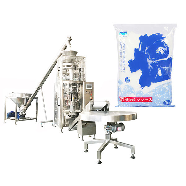 Formulir Vertikal Isi Seal Machine With Volumetric Cup for Salt