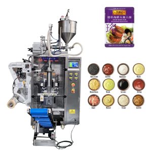 Automatic sauce bag forming filling packing machine