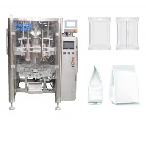 Kantong gusseted bantal otomatis mbentuk mesin pengepakan ngisi