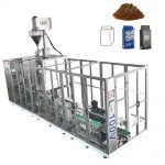 ZL100V Single vakum kamar bata jinis tas mbentuk ngisi mesin kemasan sealing kanggo bubuk kopi