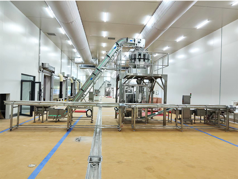 mesin packing otomatis forzen pangan