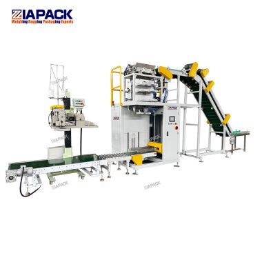 Semi-Automatic Secondary Packaging Line for Animal Feeds