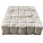 Ngisor warata otomatis kanthi tas stiker ndhuwur sing mbentuk mesin kemasan ngisi kanggo gandum