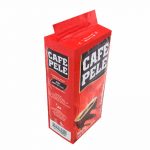 Mesin kemasan vakum tas model segitiga otomatis kanggo bubuk kopi